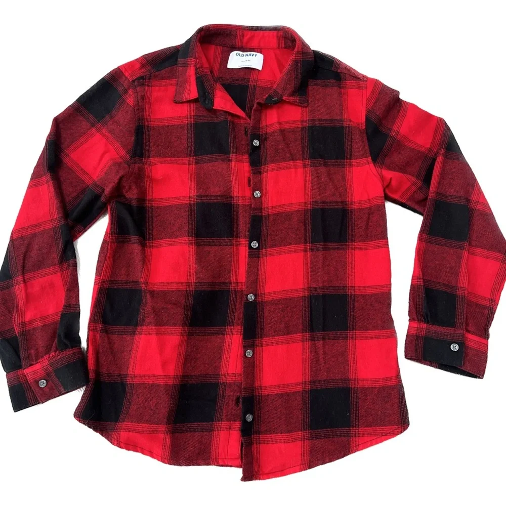 Old Navy flannel shirt girls size XL (14-16)